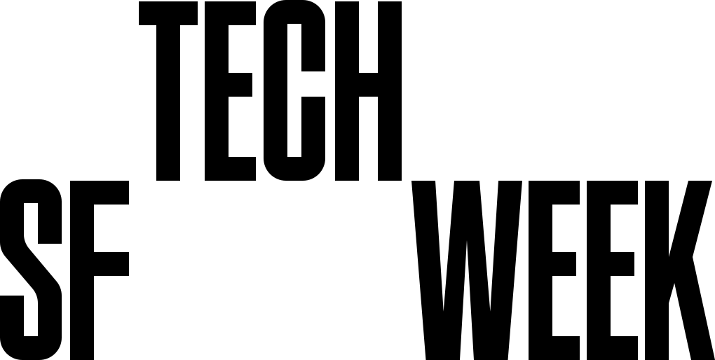 SF Tech Week black wordmark